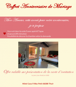 Anniversaire de mariage déco